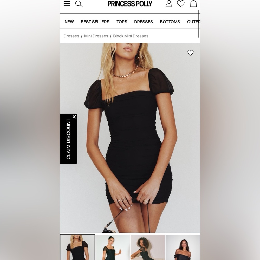 Princess Polly Charvi Mini Dress